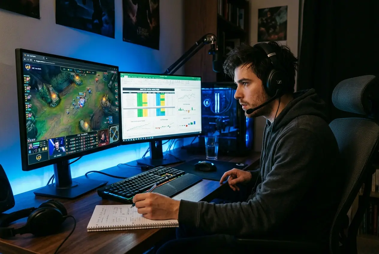 Analyse et comparaison des cotes sur les paris esport LoL